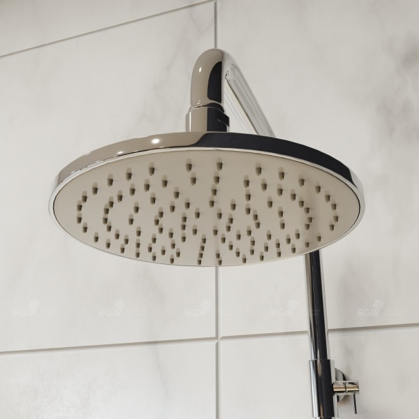 Душевая система со смесителем RGW Shower Panels 51140131-01 монтаж настенная без термостата хром
