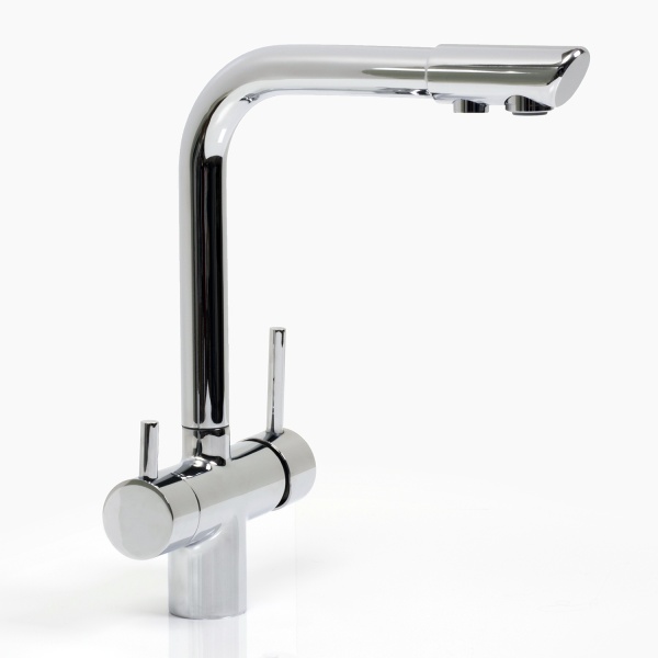 Смеситель для кухни Wasserkraft  A8317 с подключением к фильтру хром