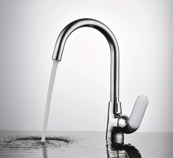 Смеситель для кухни D&K Venice DA1022401 без подключения к фильтру хром