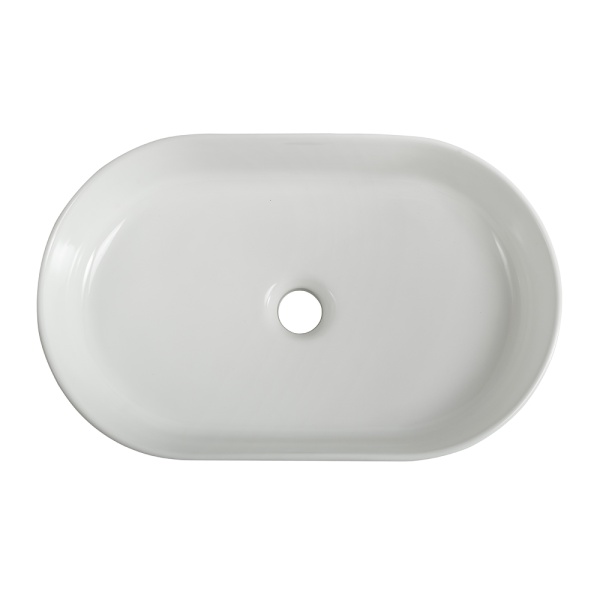Раковина  овальная BelBagno  BB1497 фаянс цвет белый глянцевый