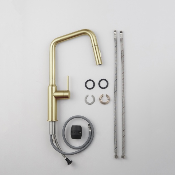 Смеситель для кухни Timo Saona 2386/02FL без подключения к фильтру бронза