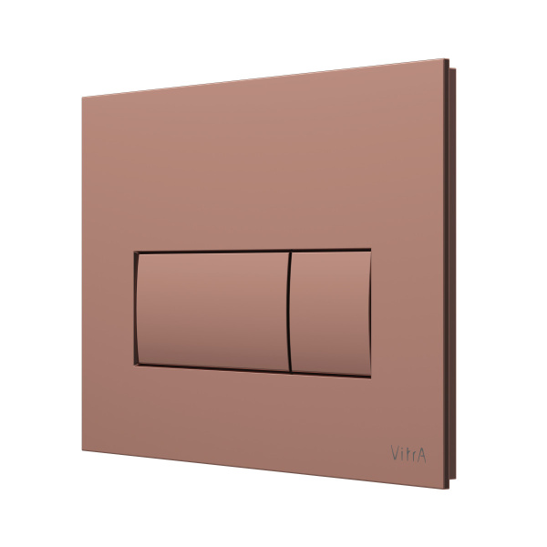 Кнопка смыва механическая VitrA Root Square 740-2340 цвет медь