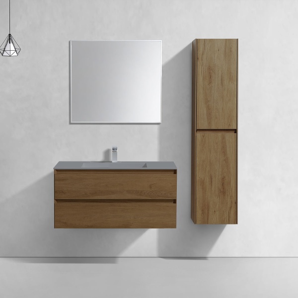 Тумба  подвесная Vincea Luka VMC-2L100TO 1000 см  2 ящика цвет T.Oak 