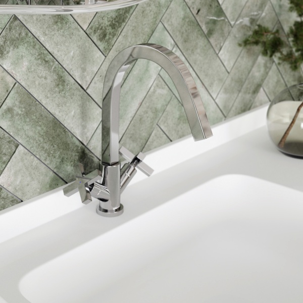Смеситель для раковины Wasserkraft Weser 7803 хром