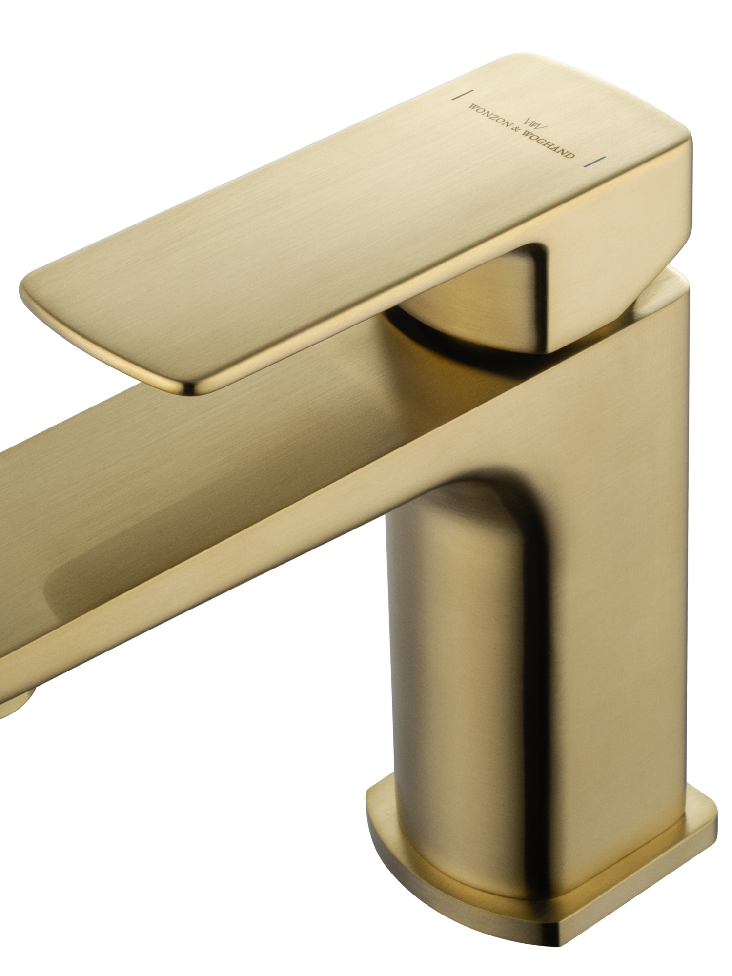 Смеситель для раковины Wonzon &amp; Woghand Edge WW-88139003-BG брашированное золото