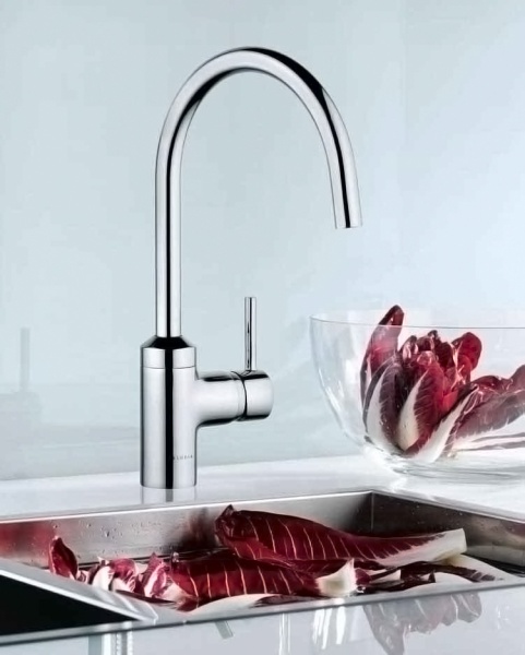 Смеситель для кухни Kludi Bozz 428030576 без подключения к фильтру хром