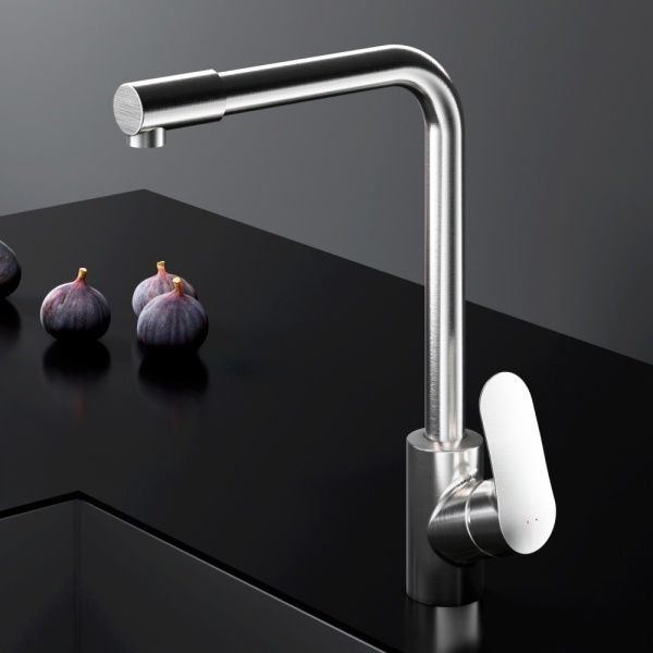 Смеситель для кухни Am.Pm Like F8005711 без подключения к фильтру сатин