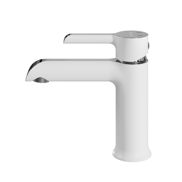 Смеситель для раковины Grossman Alba 510.K35.06.100/000 хром/белый