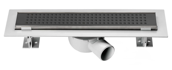 Душевой трап горизонтальный Vincea Optima SAY.601.80.B.M.S.PITI 80 см, решетка черный
