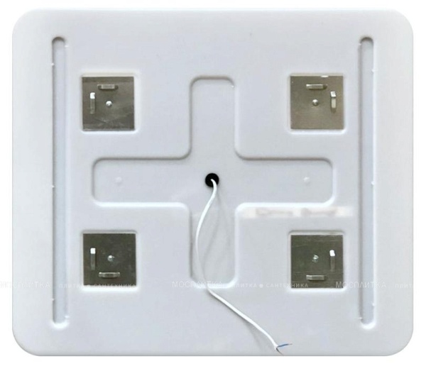 Зеркало с подсветкой BelBagno Marino SPC-MAR-800-800-LED-BTN 80x80 механический