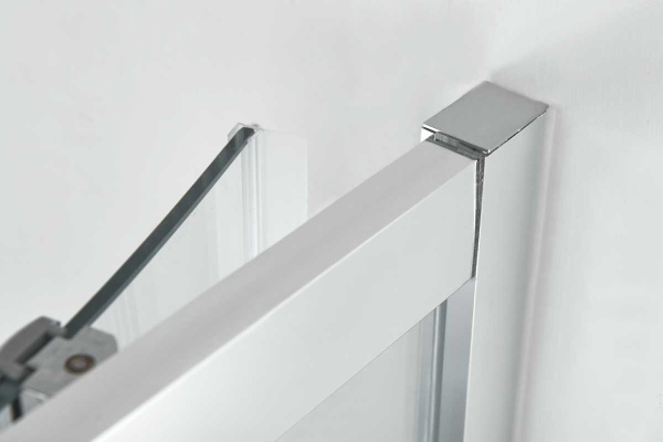 Душевой угол Vincea Alpha VSQ-3AL900CL четверть круга 90x90 стекла прозрачные, профиль хром