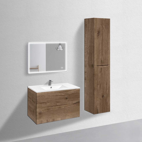 Тумба  подвесная Vincea Mia VMC-2MC900VO 90 см  2 ящика цвет V.Oak 