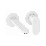 Смеситель для раковины Ravak Eleganta X070255 белый вельвет