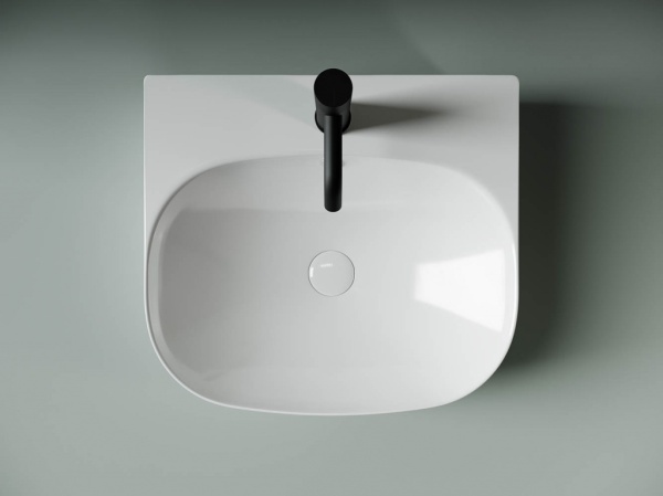 Раковина накладная прямоугольная Ceramica Nova Element CN5011 фарфор цвет белый