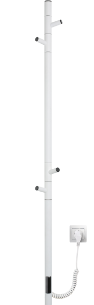 Полотенцесушитель электрический Vincea  П1  15х140 VTD-1DWE белый матовый