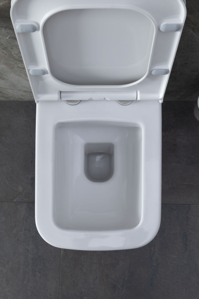Унитаз подвесной Allen Brau Infinity 4.21011.20 каскадный керамика белый