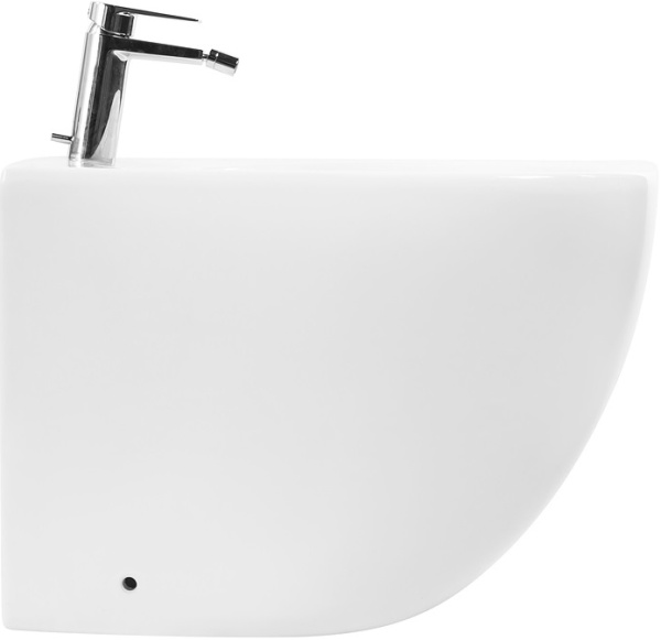 Биде приставное BelBagno Sfera-R BB2141B фаянс, цвет белый