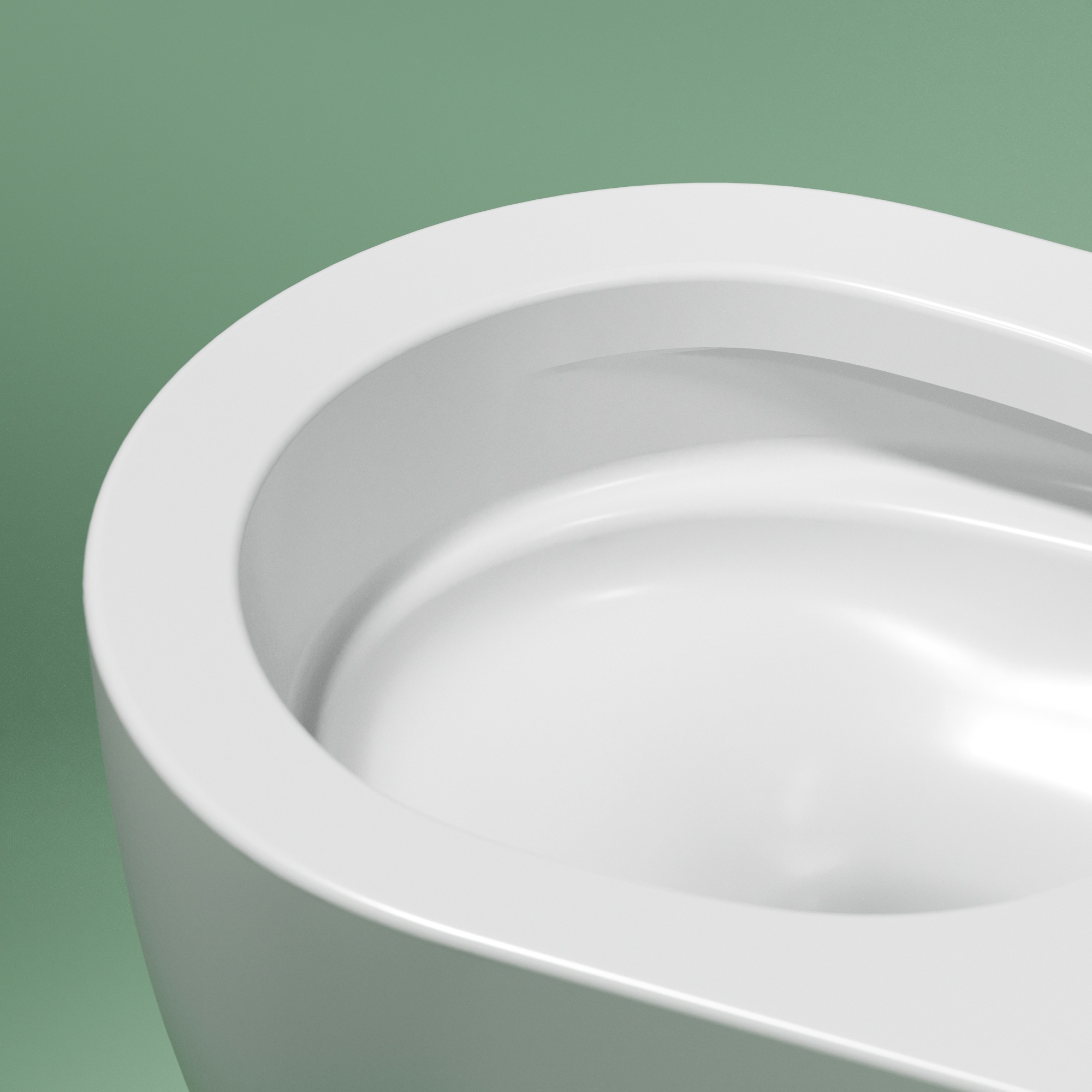 Унитаз подвесной Ceramica Nova Modena CN6063MW Rimless фарфор белый матовый