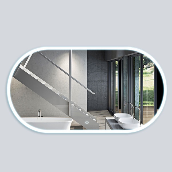 Зеркало для ванной комнаты Vincea  VLM-2K100 100x50 с подсветкой