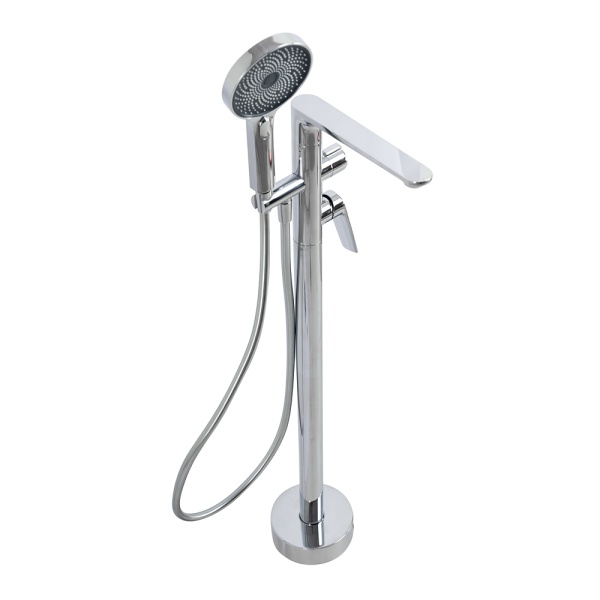Смеситель для ванны Cezares Comfort COMFORT-VDP-01 напольный 
без термостата хром