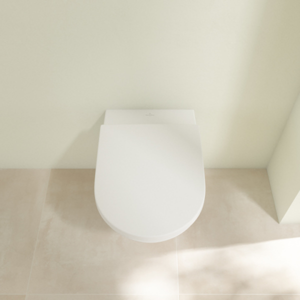 Унитаз подвесной Villeroy &amp; Boch Subway 3.0 4670TSR1 Tornado фарфор белый