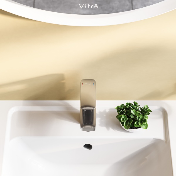 Смеситель для раковины VitrA Root Square A42731EXP хром