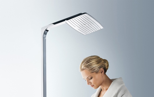 Душевая система со смесителем Hansgrohe Raindance Select E 27112000 монтаж настенная с термостатом хром