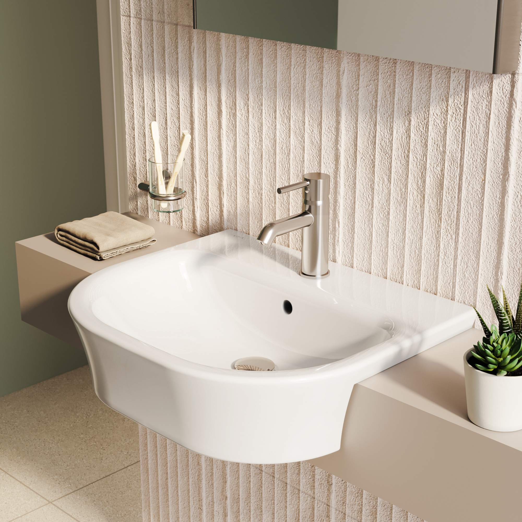 Смеситель для раковины VitrA Minimax S A41984EXP хром