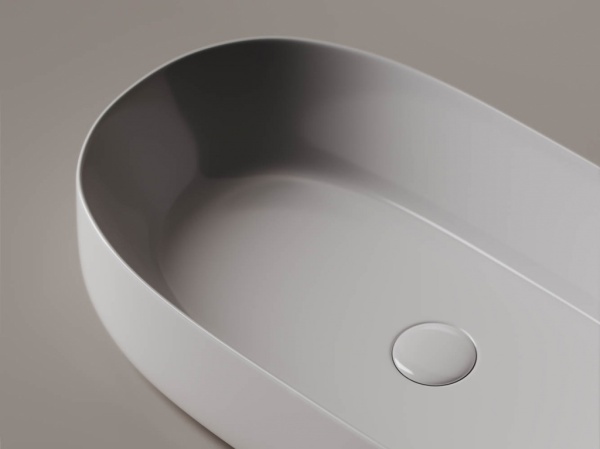 Раковина накладная овальная Ceramica Nova Element CN5022 фарфор цвет белый