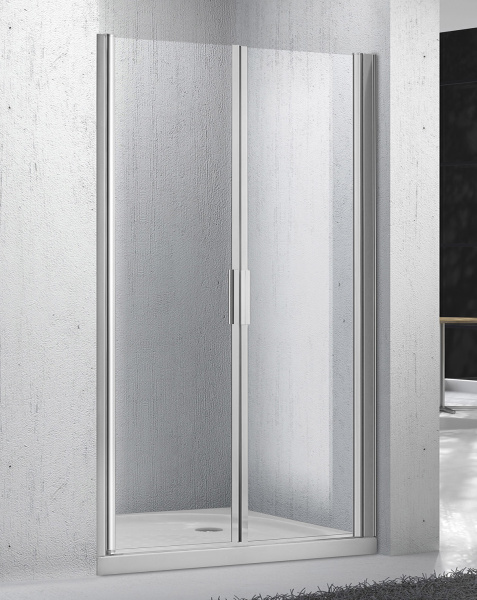 Душевая дверь BelBagno Sela SELA-B-2-105-C-Cr 105 см стекла прозрачные, профиль хром