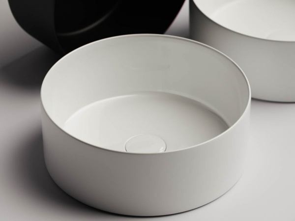 Раковина накладная круглая Ceramica Nova Element CN6032 фарфор цвет белый