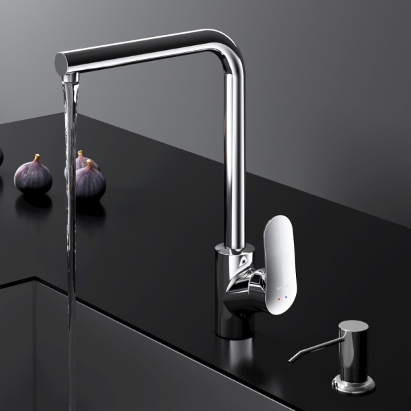 Смеситель для кухни Am.Pm Like F8005D00 без подключения к фильтру хром