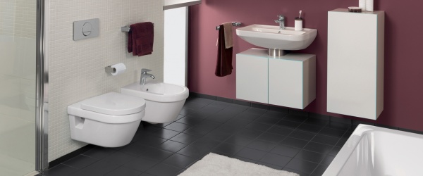 Унитаз подвесной Villeroy & Boch Architectura 5684HRR1 крышка-сиденье в комплекте 