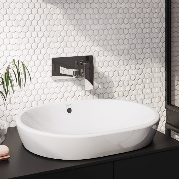 Смеситель для раковины VitrA Root Square A42738EXP хром