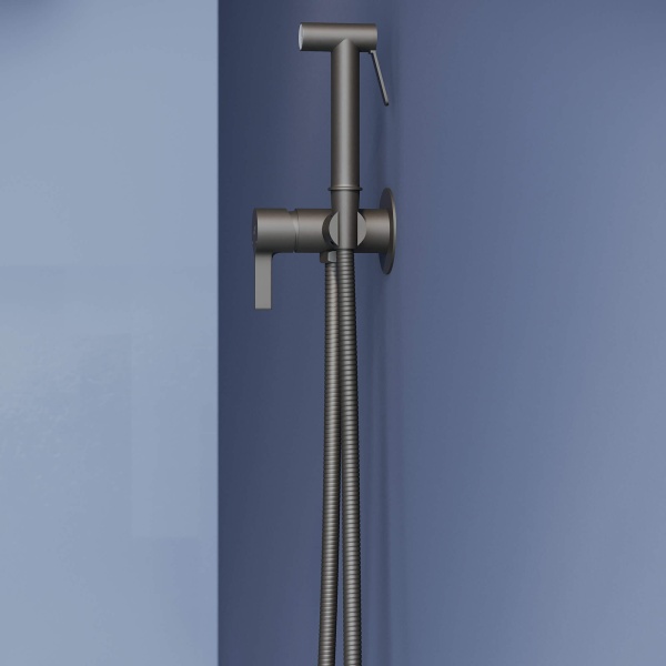 Гигиенический душ RGW Shower Panels 511408206-04 встраиваемый в стену черный