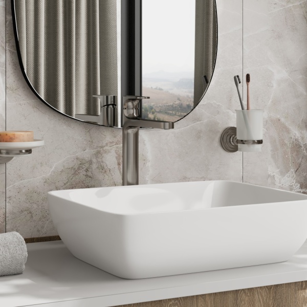 Смеситель для раковины Wasserkraft Spree 1403H никель
