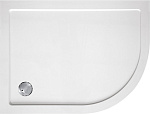 Душевой поддон низкий Cezares SMC TRAY-M-RH-120/90-550-35-W-L ассиметричный стеклопластик 120x90 белый