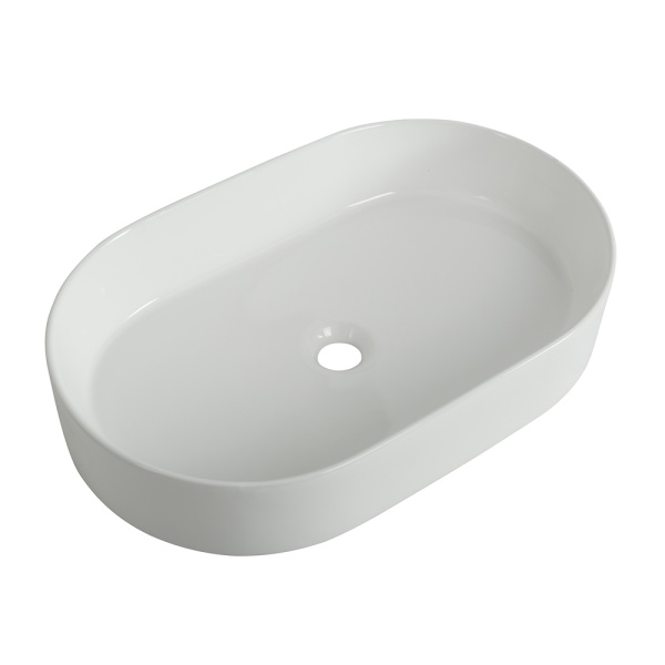 Раковина  овальная BelBagno  BB1479 фаянс цвет белый глянцевый