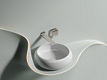 Раковина накладная круглая Ceramica Nova Element CN6050 фарфор цвет белый