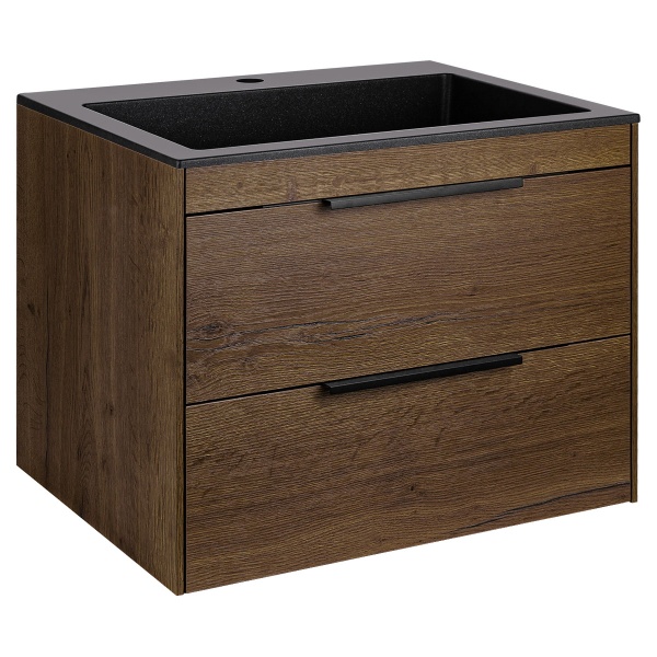 Тумба  подвесная Vincea Chiara 2D VMC-2C2600TO 60 см  2 ящика цвет T.Oak 