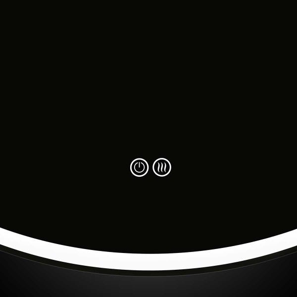 Зеркало с подсветкой Vincea  VLM-3DE800-2 80x80 сенсор