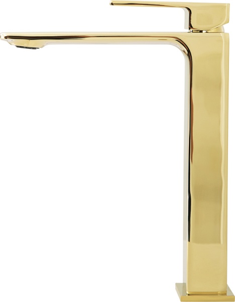 Смеситель для раковины BelBagno Luce LUC-LMC-ORO-W0 золото