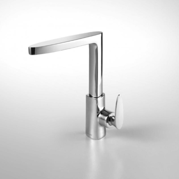 Смеситель для кухни Bravat Spring F779113C-1 без подключения к фильтру хром