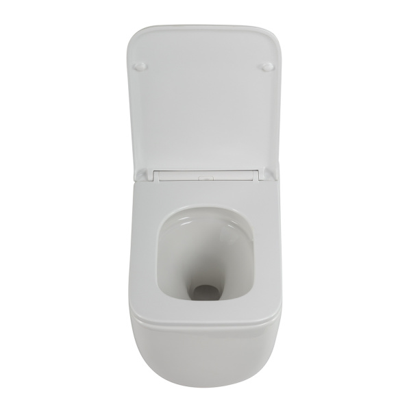 Унитаз подвесной BelBagno Luce BB076CH-TOR/SC Tornado фаянс белый