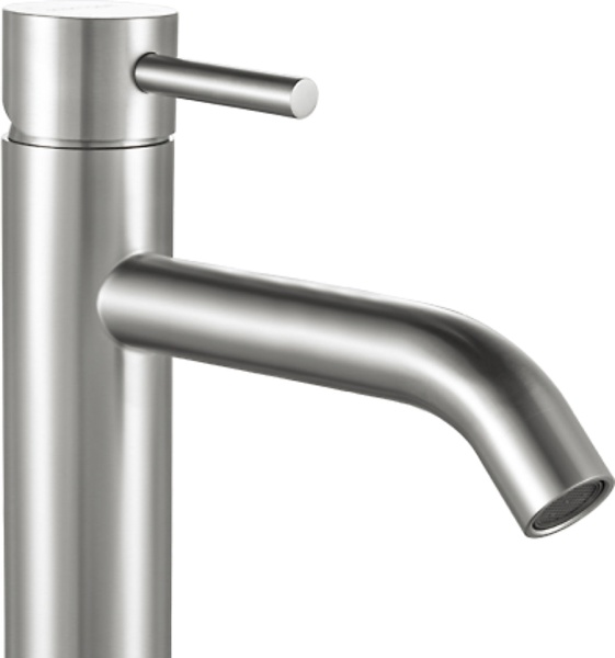 Смеситель для раковины Aquanet Steel AF210-11S сталь