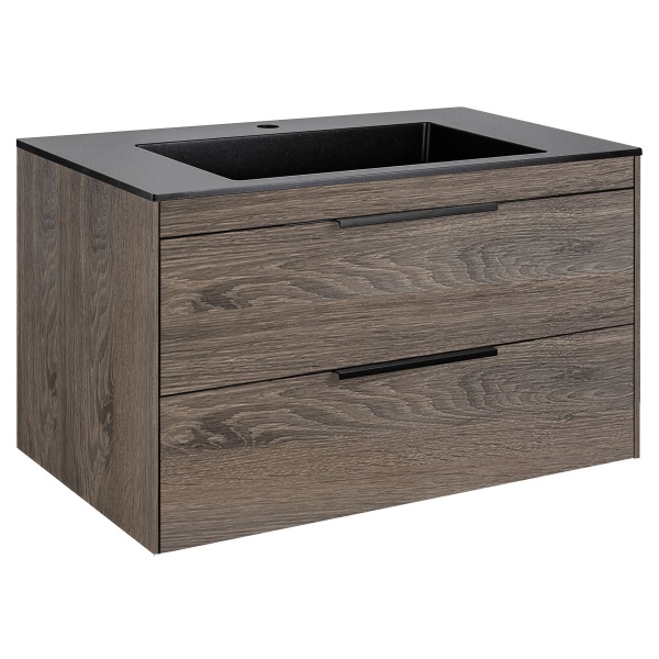 Тумба  подвесная Vincea Chiara 2D VMC-2C2800RO 80 см  2 ящика цвет R.Oak 