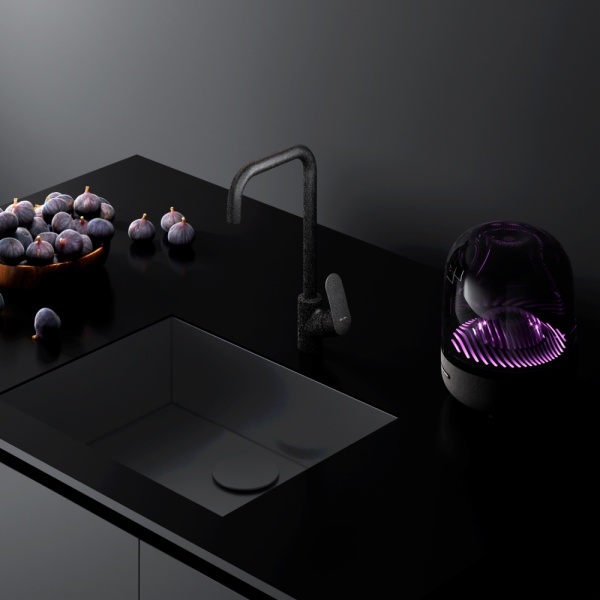 Смеситель для кухни Am.Pm Like F8006022 без подключения к фильтру черный