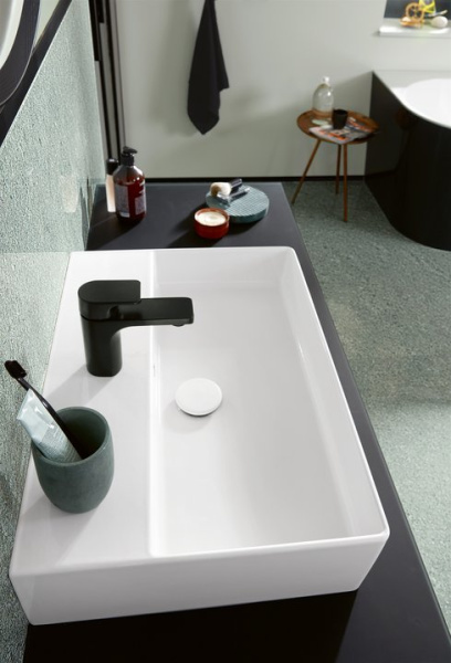 Донный клапан универсальный Villeroy & Boch 68080001 латунь/керамика белый