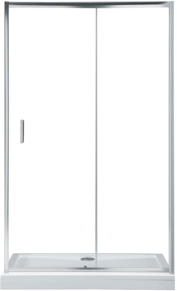 Душевая дверь Aquanet  SD-1200A 120 см стекла прозрачные, профиль хром