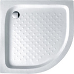 Душевой поддон низкий Cezares Tray TRAY-A-R-90-550-15-W-W0 четверть круга акрил 90x90 белый